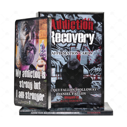 Addiction Recovery Affirmation Cards by Jacqui Fallon-Holloway & Daniel Fallon - ENGLISH