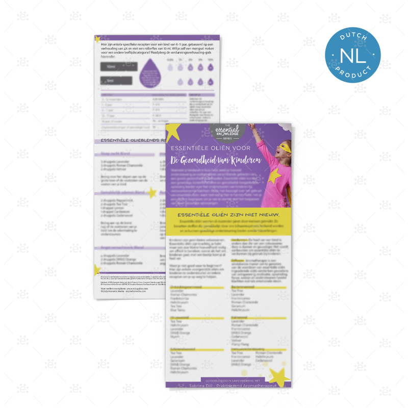 Children’s Health Rack Card (Single) - DUTCH Rack Cards