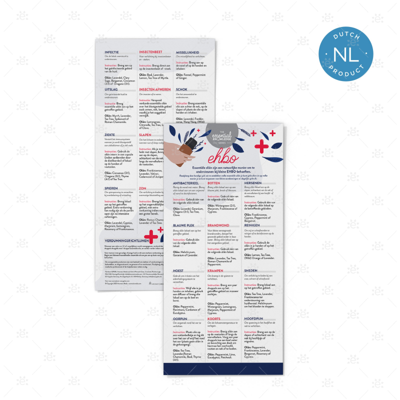 First Aid Needs Rack Card (Single) - DUTCH Rack Cards