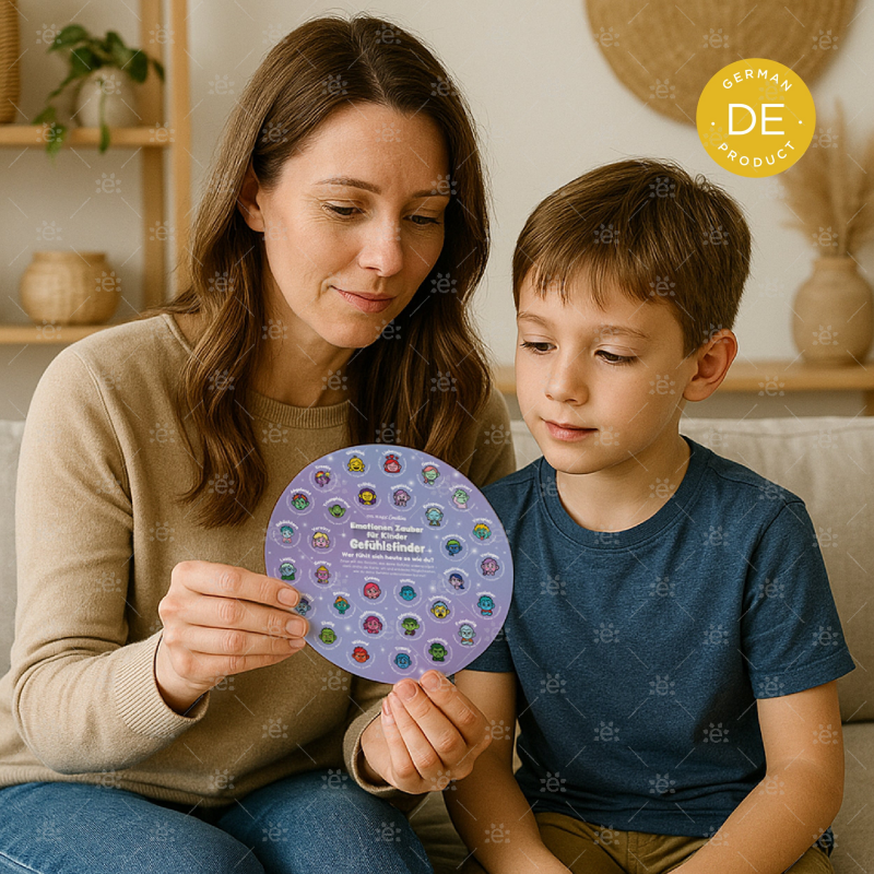 Mood Magic for Kids - Feelings Finger - GERMAN Card Deck