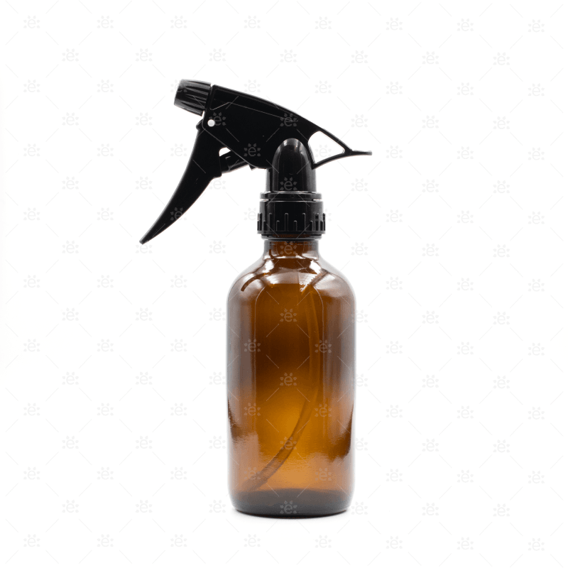 240Ml Amber Glass Spray Bottle (New Style)