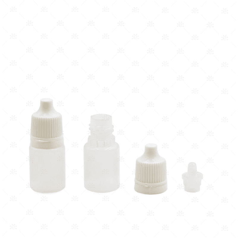 5Ml Plastic Dropper Bottle (5 Pack) Plastics/containers