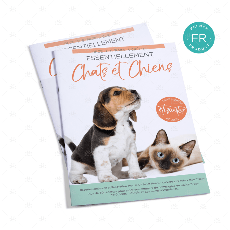 Essentially Cats & Dogs:  Make Create Recipes (Includes Over 40 Labels) With Dr Janet Roark - French