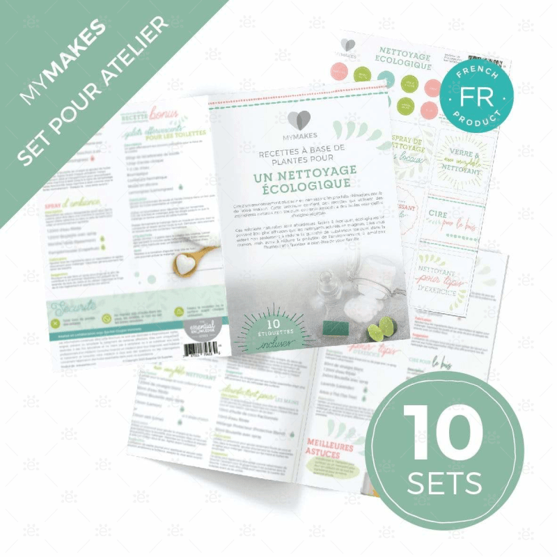 Mymakes:  Green Cleaning (Make & Take Workshop Set) - French