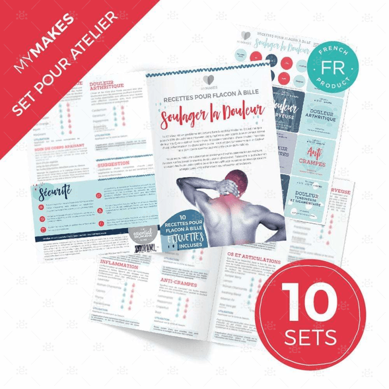Mymakes:  Pain Relief (Make & Take Workshop Set) - French