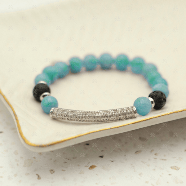 Turquoise hot sale diffuser bracelet