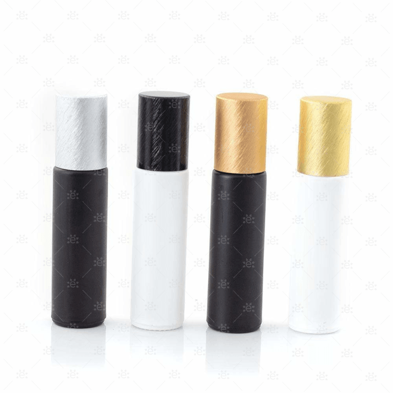 Yellow/gold Metallic Roller Bottle Cap (5Pk) Accessories & Caps