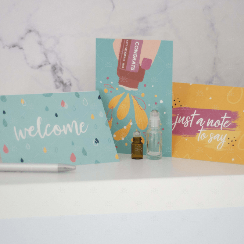 Youre Essential Card Set - Congrats / Just To Say Welcome (Set Of 9 Cards 3 Each)